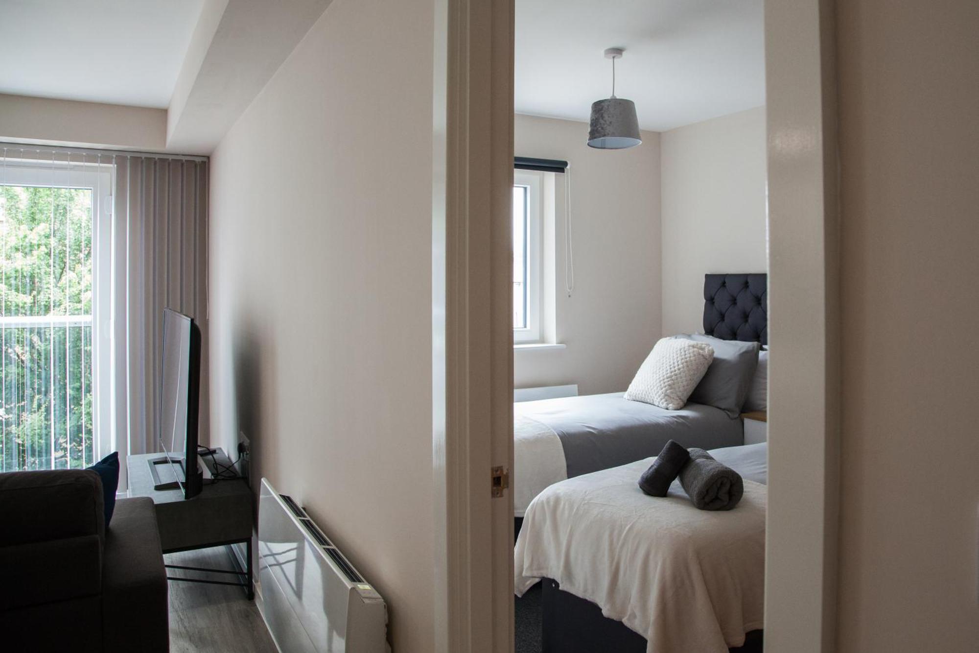 Modern 2Bd Apartment In Manchester City ภายนอก รูปภาพ