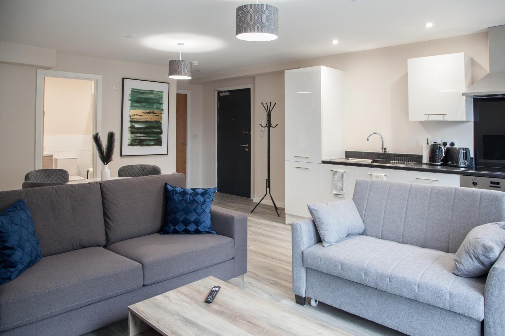 Modern 2Bd Apartment In Manchester City ภายนอก รูปภาพ