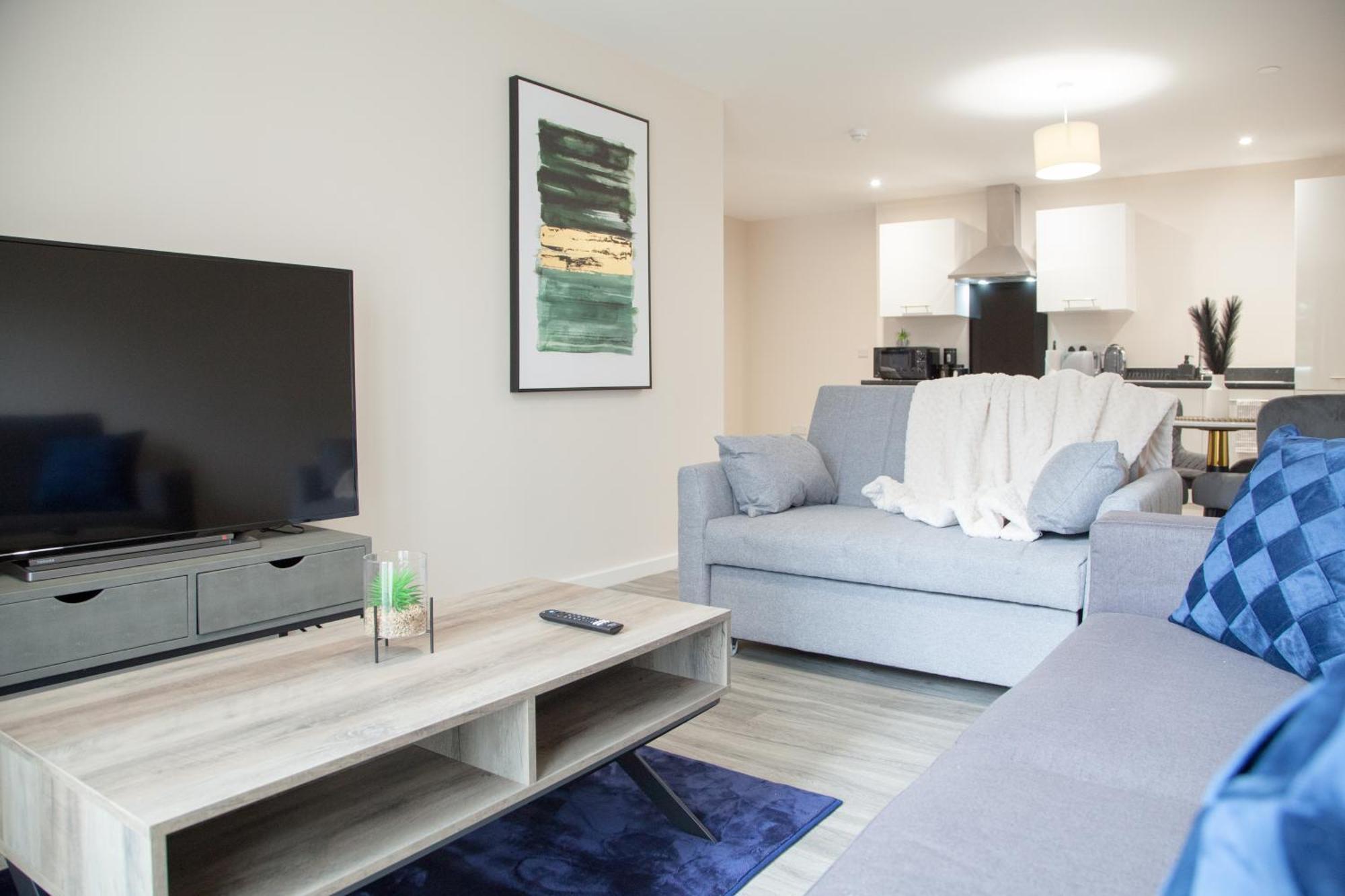 Modern 2Bd Apartment In Manchester City ภายนอก รูปภาพ