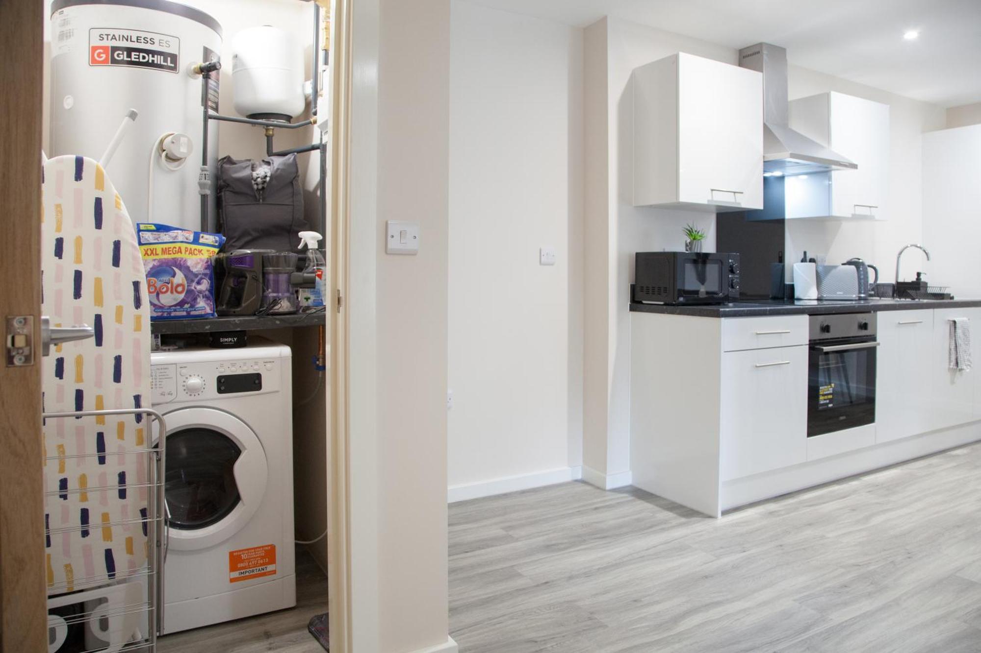 Modern 2Bd Apartment In Manchester City ภายนอก รูปภาพ