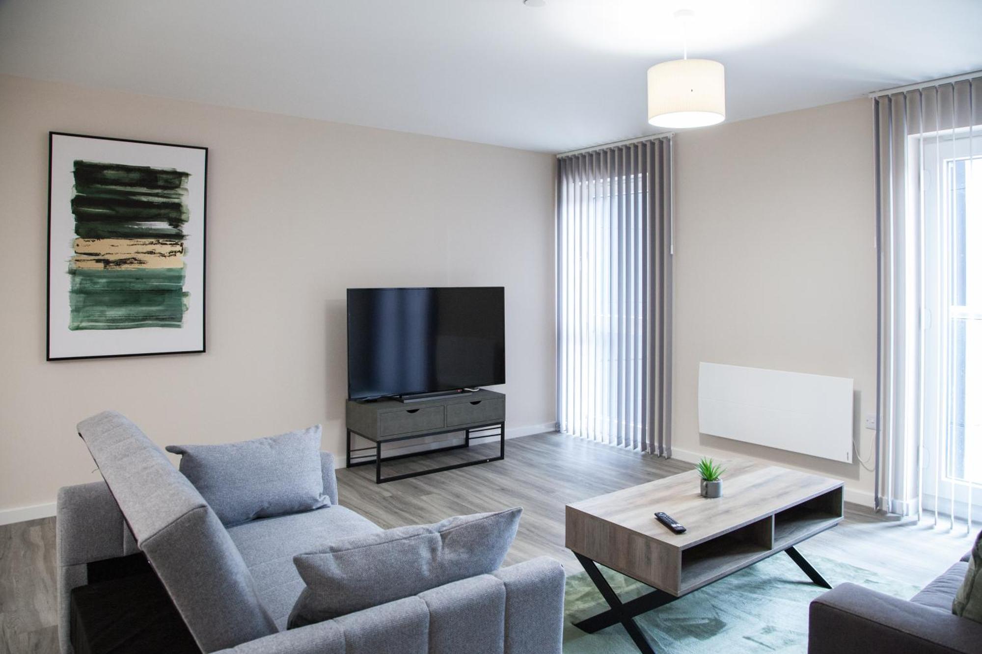 Modern 2Bd Apartment In Manchester City ภายนอก รูปภาพ
